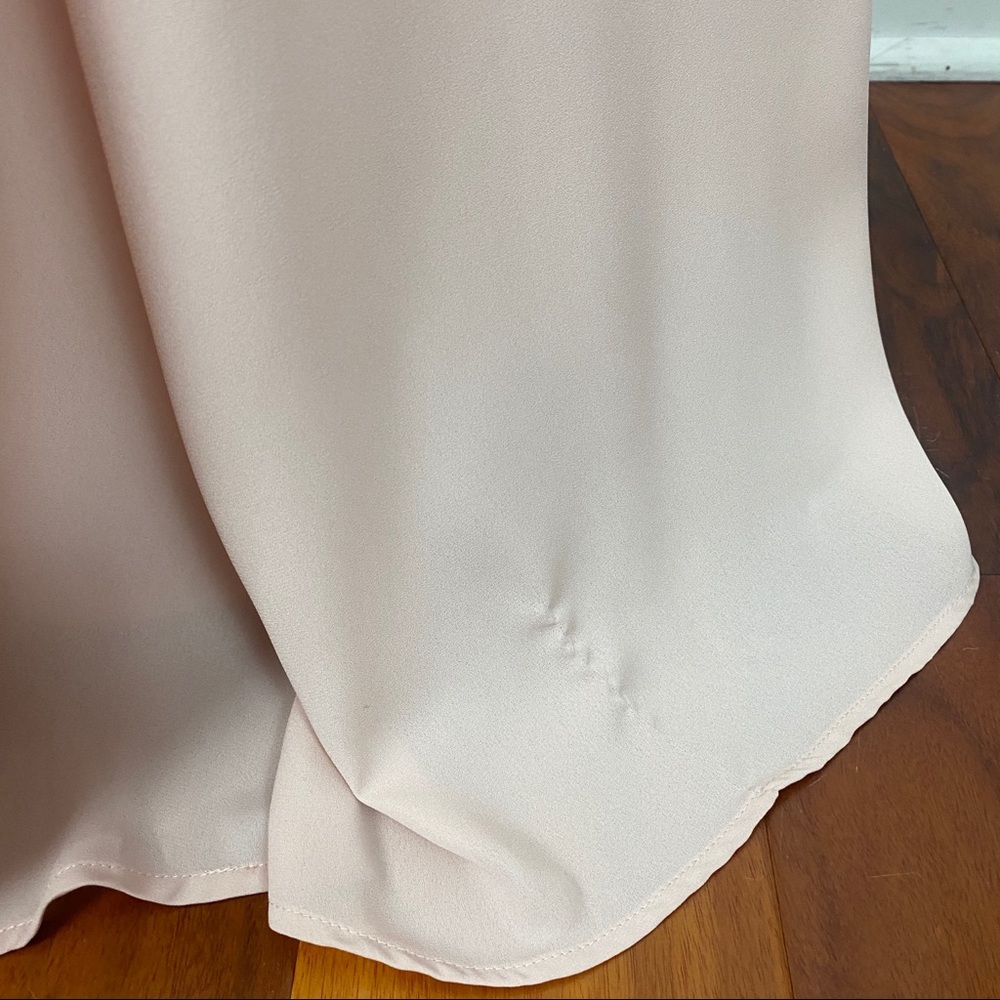 SHOW ME YOUR MUMU PINK V-NECK MAXI DRESS - Picture 10 of 11